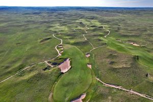 Sand Hills 11th Fairway Aerial